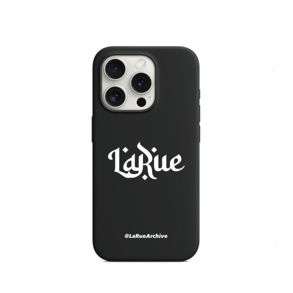 La Rue iPhone Case Black